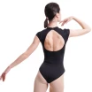 Mirella MB7226 Mock Neck cap sleeve, dres na krátky rukáv s detailom Mirella MB7226 Mock Neck cap sleeve, dres na krátky rukáv s detailom