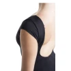 Mirella Black cap sleeve leotard, dámsky dres Mirella Black cap sleeve leotard, dámsky dres