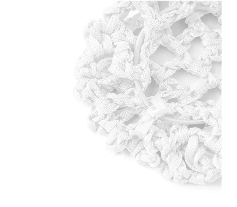 Rumpf Bun cover, farebná sieťka na konťu - Biela
