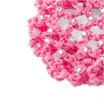 Rumpf Bun cover, farebná sieťka na konťu s kryštálom Rumpf Bun cover, farebná sieťka na konťu s kryštálom