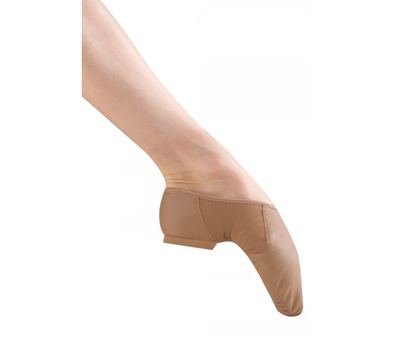 Bloch neo-flex slip on, jazzová obuv - Telová - tan