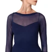 So Danca Elise, dres s trojštvrťovým sieťovaným rukávom - Modrá - navy So Danca Elise, dres s trojštvrťovým sieťovaným rukávom - Modrá - navy