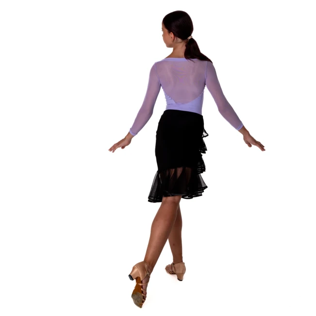 So Danca Elise ballroom, dievčenský dres s trojštvrťovým rukávom So Danca Elise ballroom, dievčenský dres s trojštvrťovým rukávom