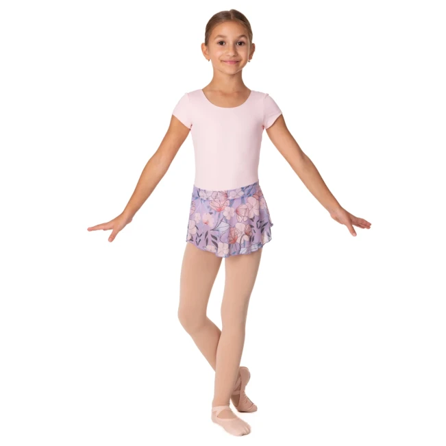 So Danca Lupica, sukňa pre dievčatá So Danca Lupica, sukňa pre dievčatá - Floral lavender SoDanca