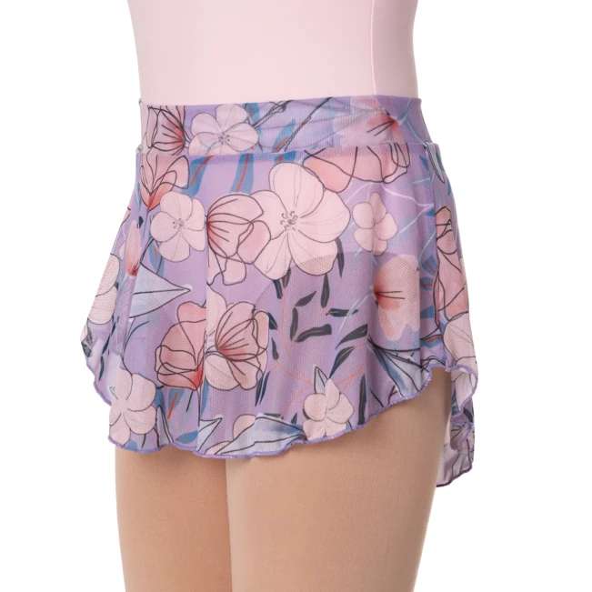 So Danca Lupica, sukňa pre dievčatá So Danca Lupica, sukňa pre dievčatá - Floral lavender SoDanca