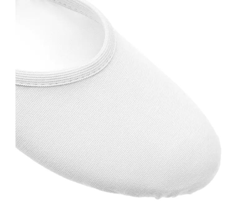 So Danca SD16, pánske elastické baletné cvičky - Biela