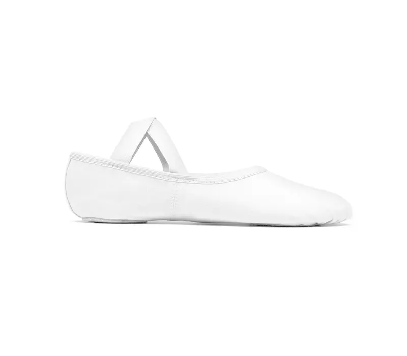 So Danca SD16, pánske elastické baletné cvičky - Biela