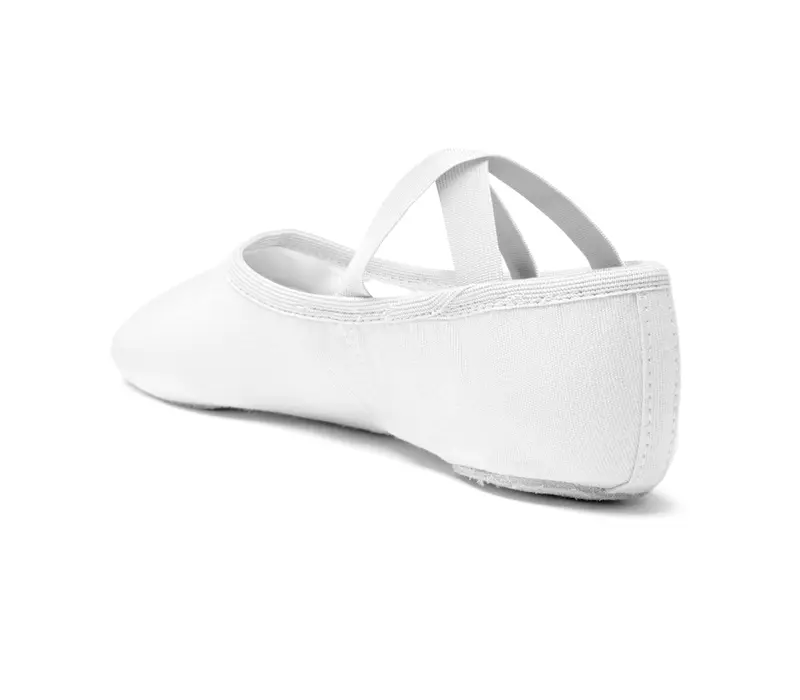 So Danca SD16, pánske elastické baletné cvičky - Biela