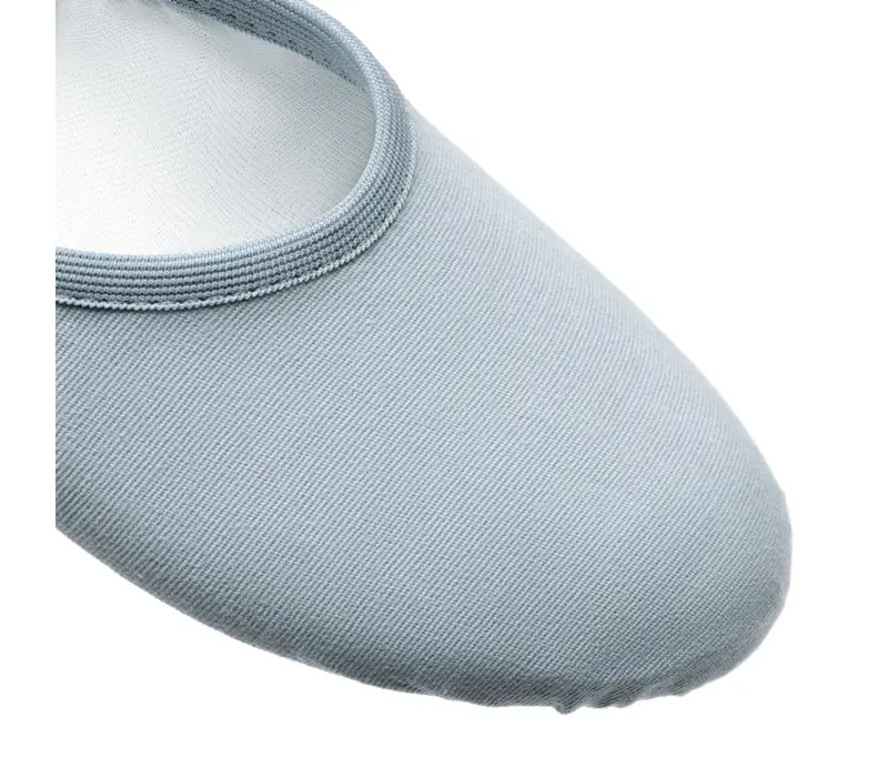 So Danca SD16, pánske elastické baletné cvičky - Svetlo šedá SD