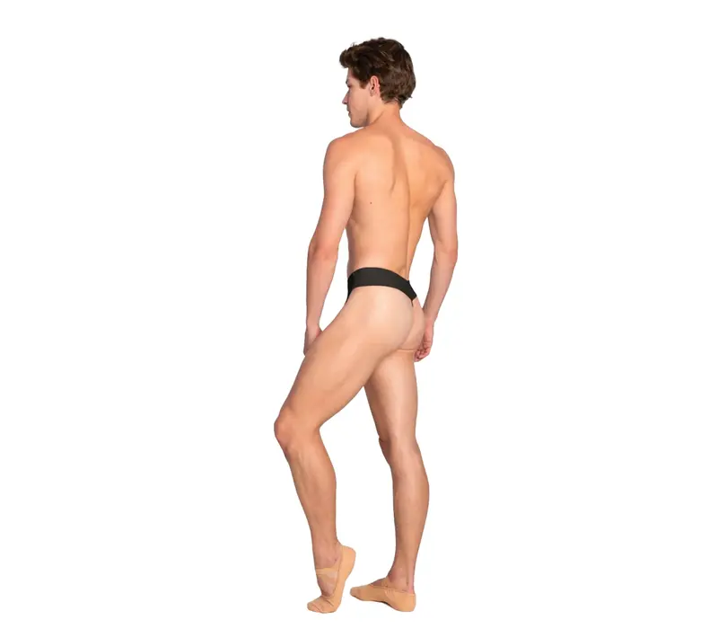 So Danca Microfiber Dance Belt, pánsky suspenzor - Čierna