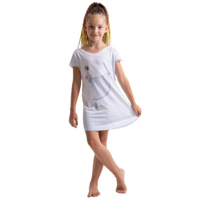 So Danca, nočná košieľka pre dievčatá s baletkou So Danca, nočná košieľka pre dievčatá s baletkou