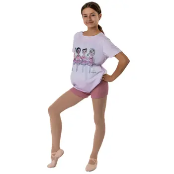 So Danca, tričko s baletkami pre dievčatá