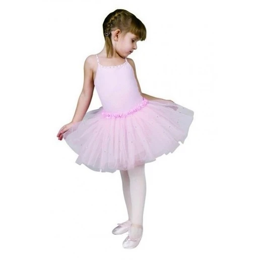 Sansha Fawn Y1705C, destký baletný dres so sukničkou