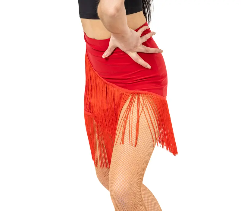 FSD Basic strapcová sukňa na latino - Kráľovská modrá