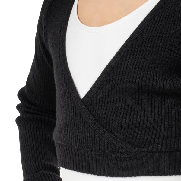 Bloch Fix Wrap Sweater, dievčenská baletný top na zahriatie