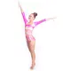 Capezio Gymnastics Arch Back, gymnastický dres pre ženy 