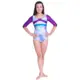 Capezio Gymnastics Arch Back, gymnastický dres pre ženy - Capezio Laser svetlo modrá