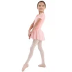 Bloch Tiffany, bavlnený dres s krátkym rukávom a so sukničkou - Ružová - light pink Bloch Tiffany, bavlnený dres s krátkym rukávom a so sukničkou - Ružová - light pink