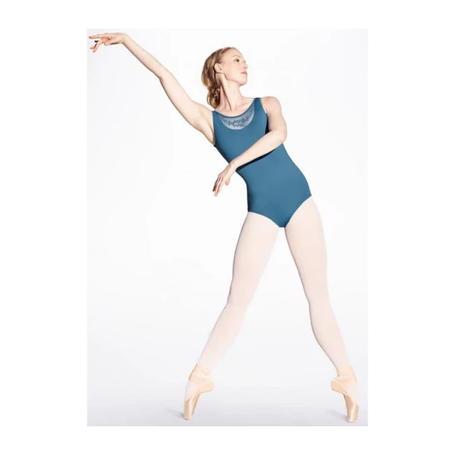 Bloch Amou, baletný dres - Modrá - storm blue Bloch Amou, baletný dres - Modrá - storm blue