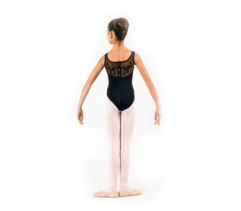 Bloch AUSTEN, detský baletný dres - Čierna