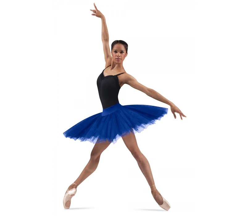 Bloch Belle, 6-vrstvová baletná tutu sukňa - Modrá kráľovská Bloch