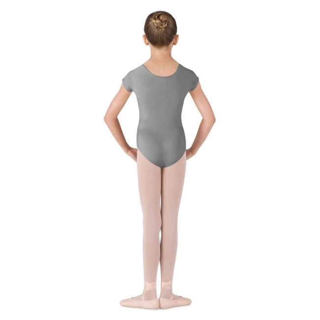 Bloch Dujour, dievčenský dres s krátkym rukávom Bloch Dujour, dievčenský dres s krátkym rukávom - Sivá Bloch