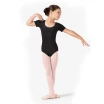Bloch Ballet, detský bavlnený dres s krátkym rukávom - Čierna