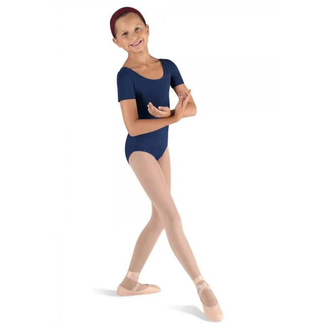 Bloch Ballet, detský bavlnený dres s krátkym rukávom - Modrá námornícka bloch Bloch Ballet, detský bavlnený dres s krátkym rukávom - Modrá námornícka bloch