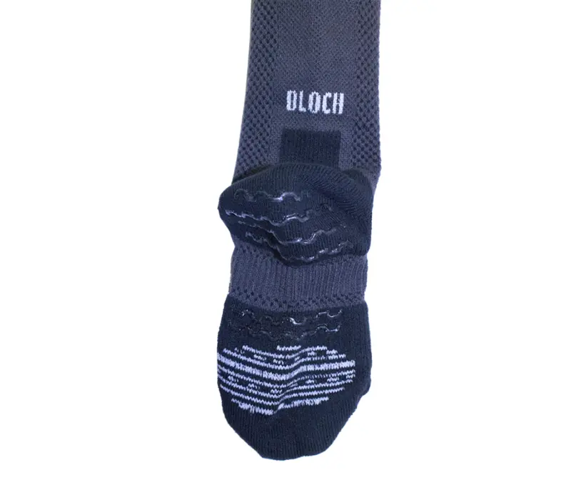 Bloch Blochsox, ponožky na tanec - Čierna charcoal Bloch