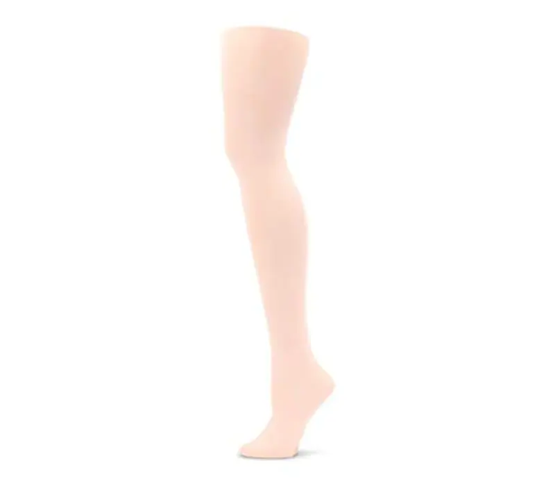 Capezio ultra soft transition tights 1816C, konvertibilné pančucháče pre deti - Ružová balet Capezio