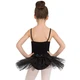 Capezio Tutu Dress, detský dres s tutu sukničkou - Čierna