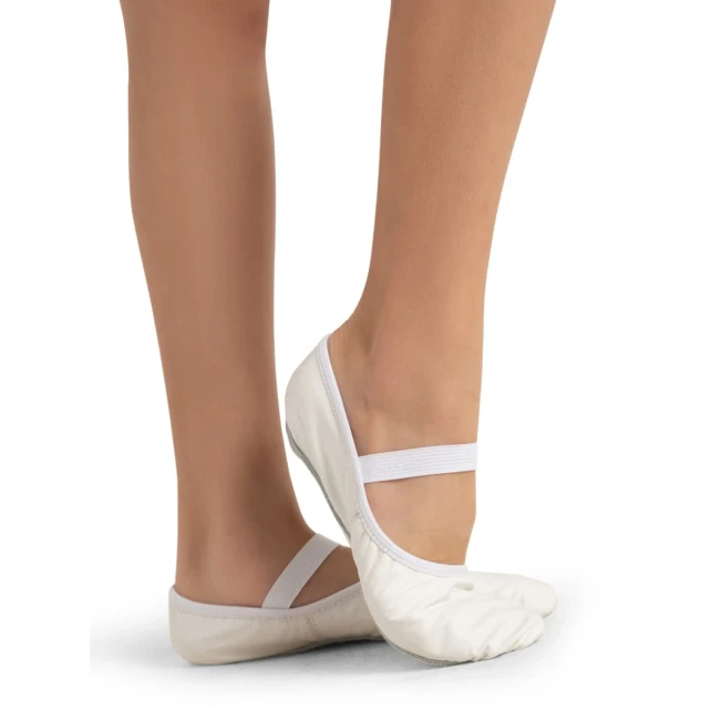 Capezio Luna, kožené cvičky pre začiatočníkov
