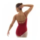 Capezio  String-back, baletný dres - Červená granátová Capezio