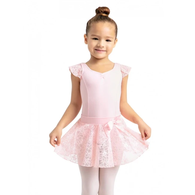 Capezio, čipkovaná suknička s elastickým pásom - Ružová- pink Capezio, čipkovaná suknička s elastickým pásom - Ružová- pink