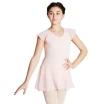 Capezio flutter sleeve dress, dres so sukničkou Capezio flutter sleeve dress, dres so sukničkou