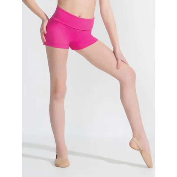 Capezio Foldover Boyshort, detské krátke nohavice