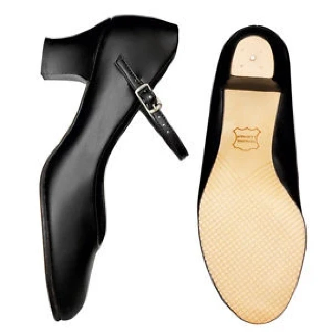 Capezio Jr Footlight, charakterky - Hnedá tan Capezio