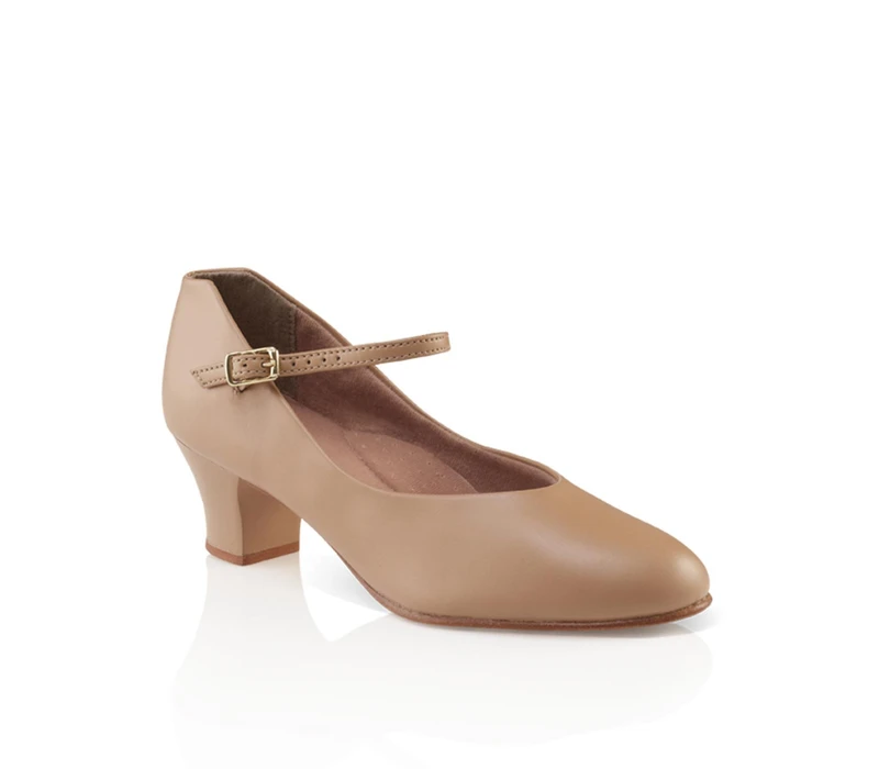 Capezio Jr Footlight, charakterky - Hnedá caramel Capezio