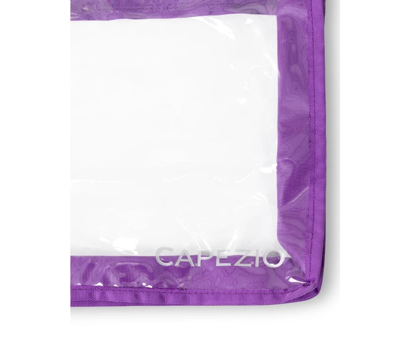 Capezio, obal na oblečenie s farebným lemom - Fialová - purple