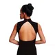 Capezio Polo neck leotard, baletný dres - Čierna