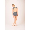 Capezio Polo neck leotard, baletný dres - Sivá sušená šalvija Capezio Capezio Polo neck leotard, baletný dres - Sivá sušená šalvija Capezio