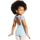Capezio puff sleeve keyhole back leotards, detský dres