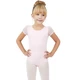 Capezio puff sleeve keyhole back leotards, detský dres - Ružová Capezio