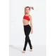 Capezio Camisole Bra Top, športová podprsenka - Červená - red