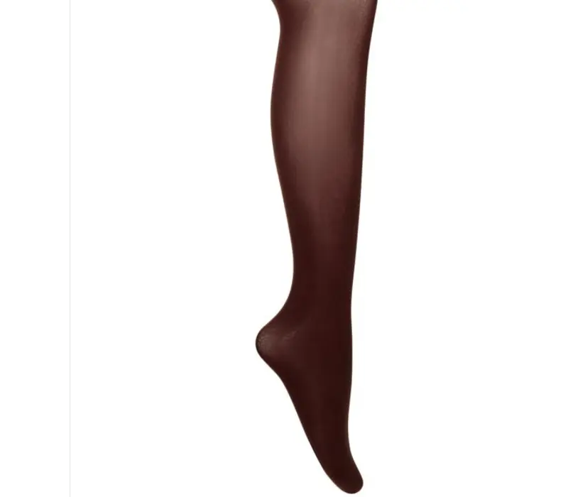 Capezio ultra soft transition tights, konvertibilné pančucháče pre deti - Hnedá java Capezio