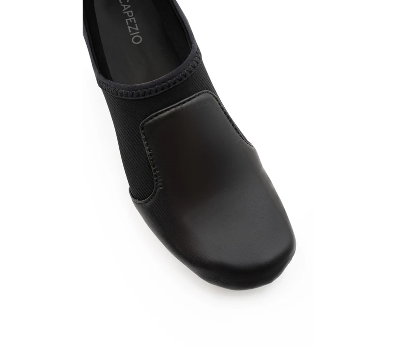 Capezio Golve jazz shoe, pánske jazzovky s ergonomickým tvarom - Čierna