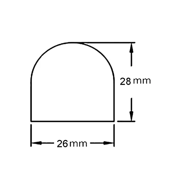 Flare Round, ochrana podpätkov