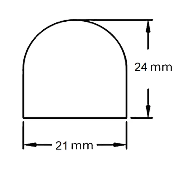 Flare Round, ochrana podpätkov
