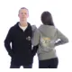 DanceMaster training hoodie, pánska mikina so zipsom