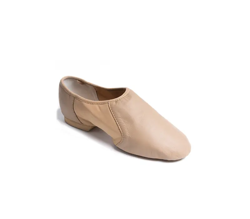 Bloch neo-flex slip on, jazzová obuv - Telová - tan